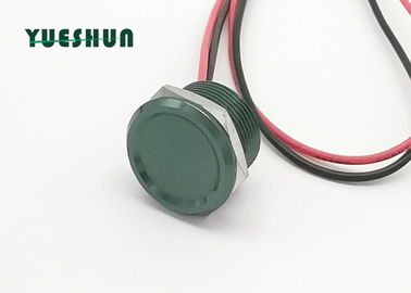 中国 緑色ボディPiezo押しボタン スイッチ、アルミニウム押しボタン スイッチ 工場